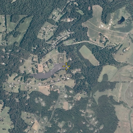 Aerial/Satellite Image of Malvern Dam, VA