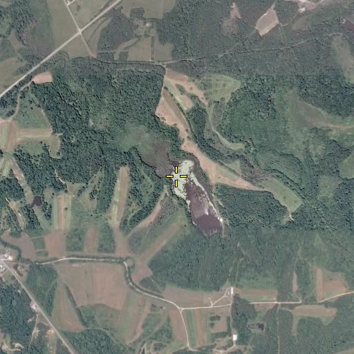 Aerial/Satellite Image of Hundley Pond, VA