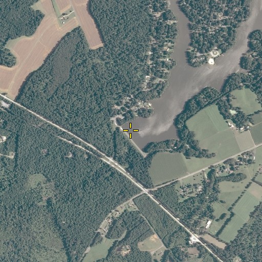 Aerial/Satellite Image of Kent Dam, VA