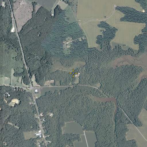 Aerial/Satellite Image of Hurst Dam, VA