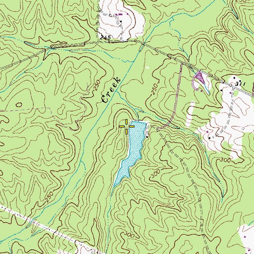 Topographic Map of Ransons Dam, VA