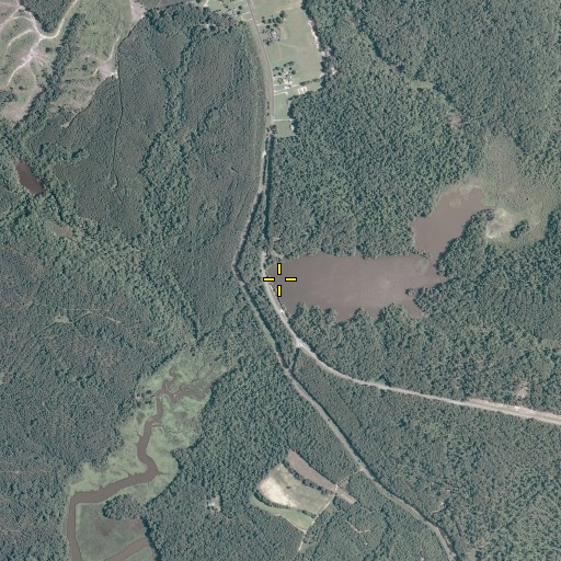 Aerial/Satellite Image of Chinns Dam, VA