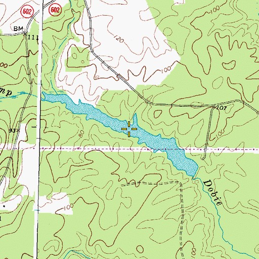 Topographic Map of Josephs Mill Pond, VA