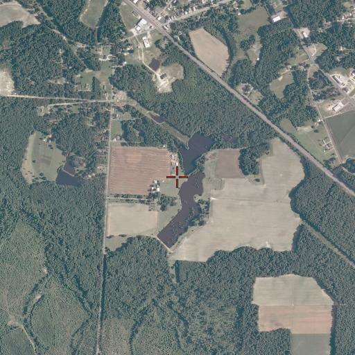 Aerial/Satellite Image of Parker Number One Dam, VA