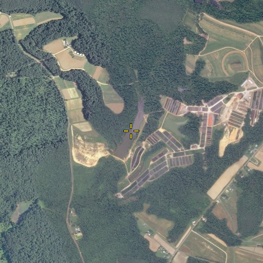 Aerial/Satellite Image of Flemmer Pond, VA