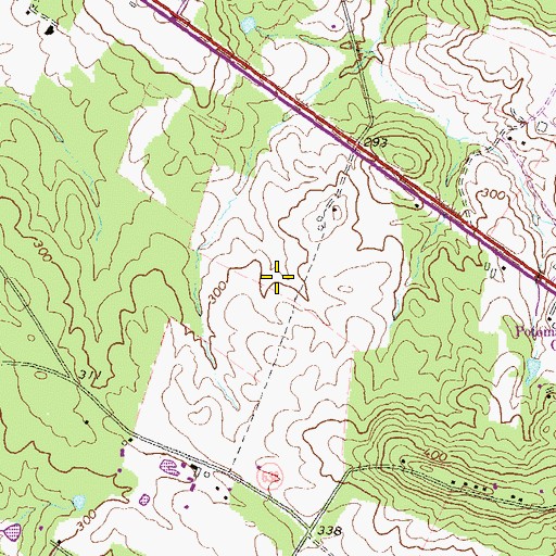 Topographic Map of Loudoun Technical Center, VA