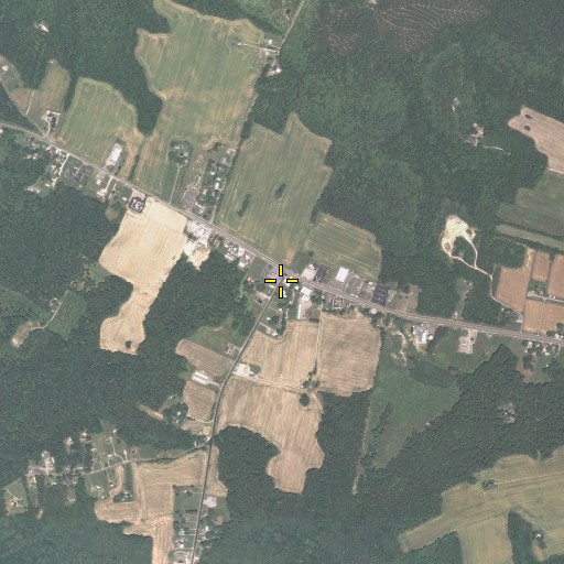 Aerial/Satellite Image of Burgess, VA