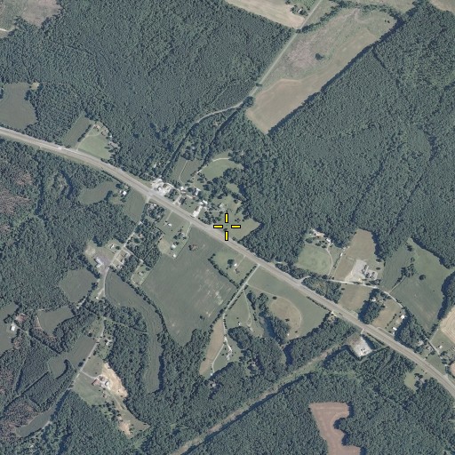 Aerial/Satellite Image of Dunnsville, VA