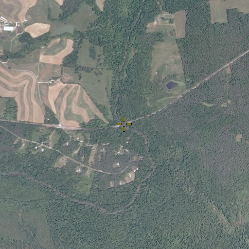 Aerial/Satellite Image of Goode Crossing, VA