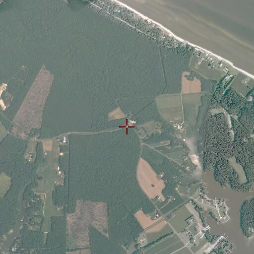 Aerial/Satellite Image of Ophelia, VA