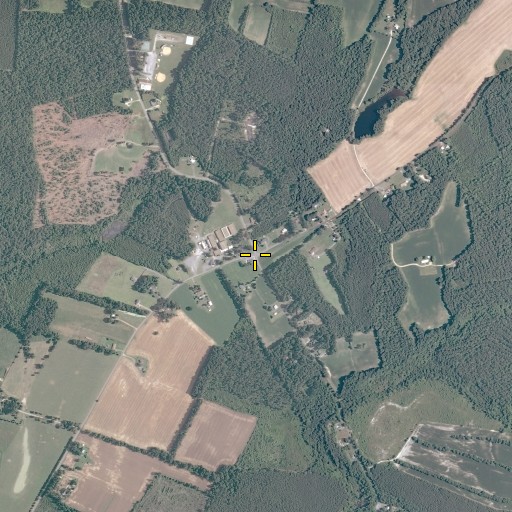 Aerial/Satellite Image of Ruthville, VA