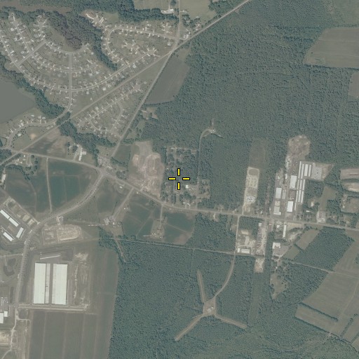 Aerial/Satellite Image of Dayle Acres, VA
