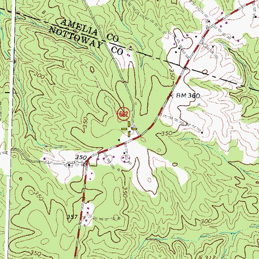 Topographic Map of Mission Light School (historical), VA