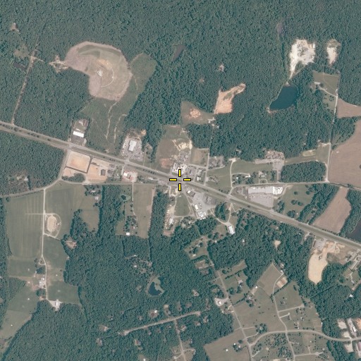 Aerial/Satellite Image of Flat Rock, VA