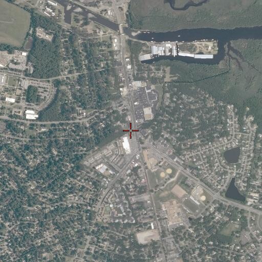 Aerial/Satellite Image of Great Bridge, VA