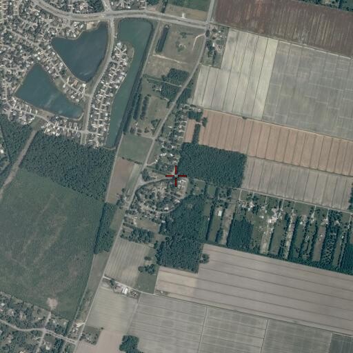 Aerial/Satellite Image of Hutchins, VA