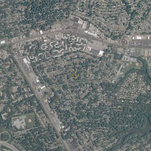 Aerial/Satellite Image of Larrymore Lawns, VA