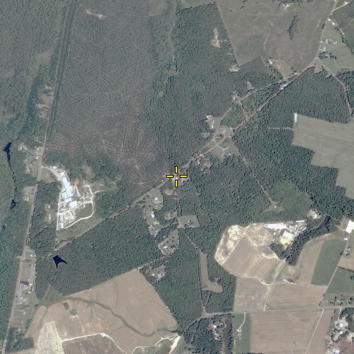 Aerial/Satellite Image of Lorne, VA