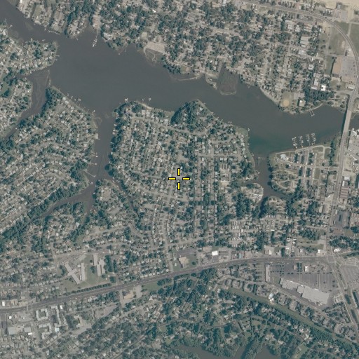 Aerial/Satellite Image of North Camellia Acres, VA