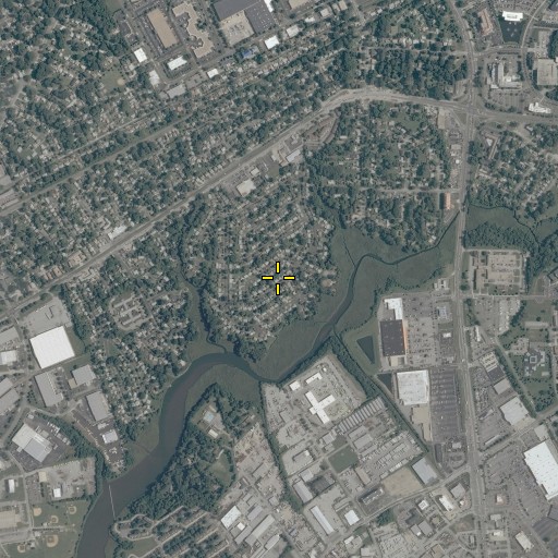 Aerial/Satellite Image of River Oaks, VA