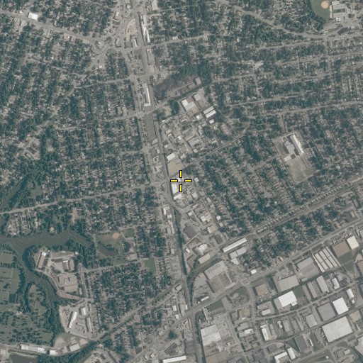 Aerial/Satellite Image of Fox Hall (historical), VA