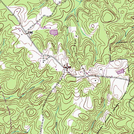 Topographic Map of Fleming Corner, VA