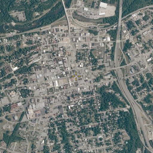 Aerial/Satellite Image of Petersburg, VA