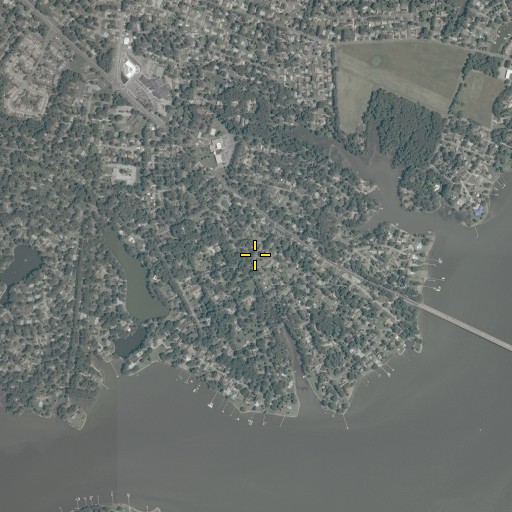 Aerial/Satellite Image of Pinehurst, VA