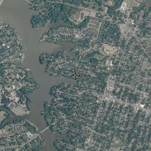 Aerial/Satellite Image of Winona, VA