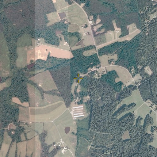 Aerial/Satellite Image of Paineville School (historical), VA