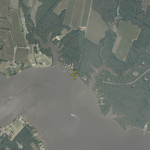 Aerial/Satellite Image of Fairfield Landing, VA