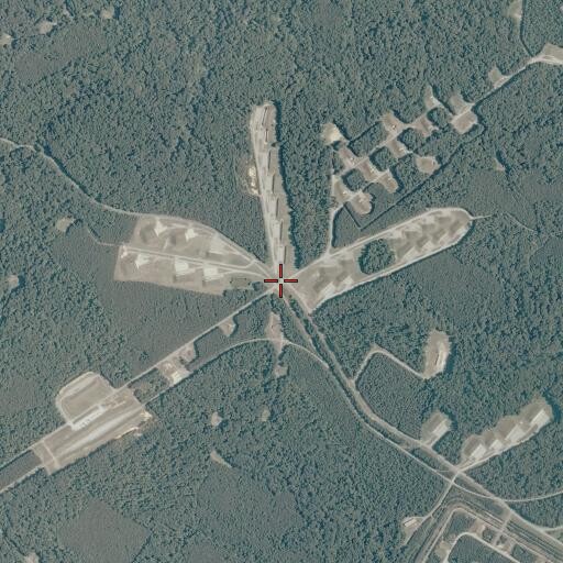 Aerial/Satellite Image of Sawmill Corner, VA