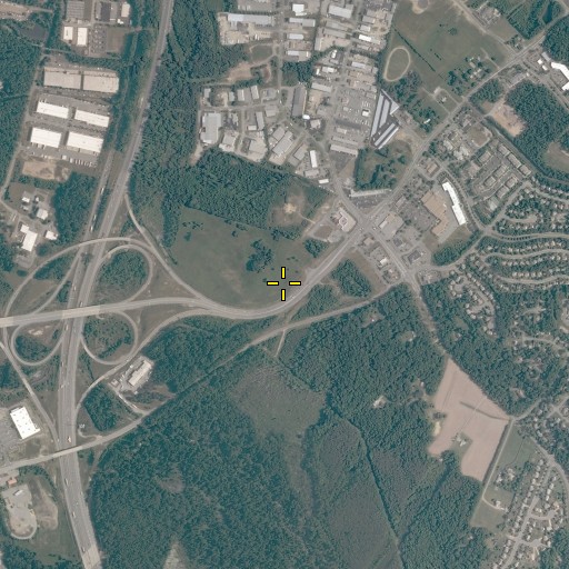 Aerial/Satellite Image of Sliding Hill, VA
