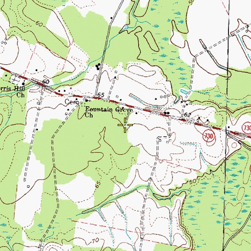 Topographic Map of Gilahi Farm, VA