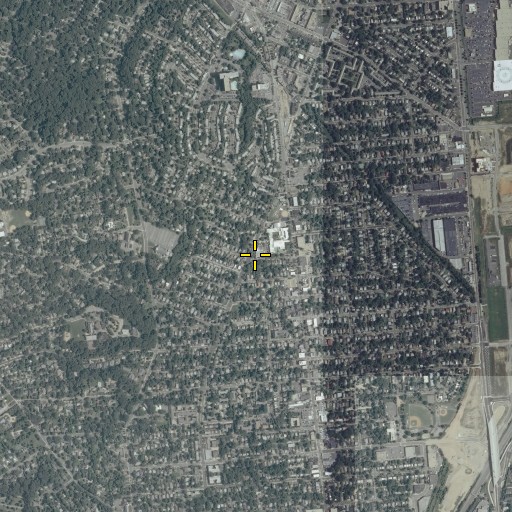 Aerial/Satellite Image of J M Duncan Library, VA