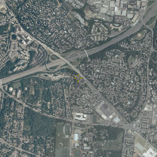 Aerial/Satellite Image of Fairlington United Methodist Church, VA