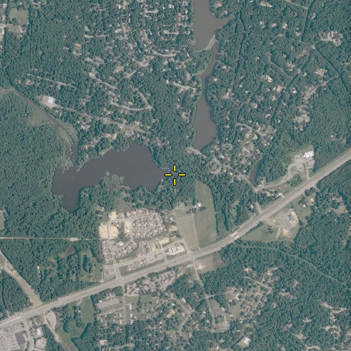 Aerial/Satellite Image of Gregorys Pond, VA