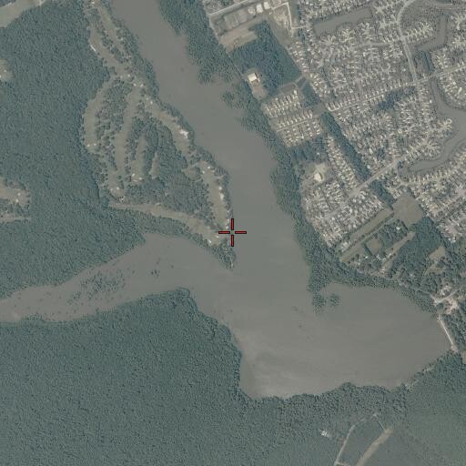 Aerial/Satellite Image of Stumpy Lake, VA