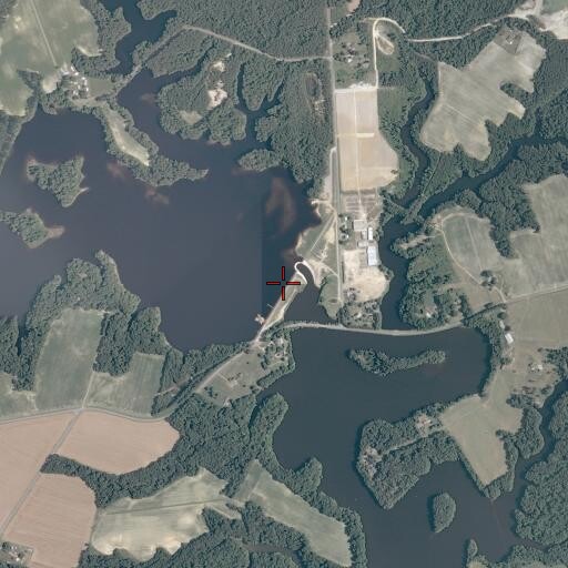 Aerial/Satellite Image of Lake Burnt Mills, VA