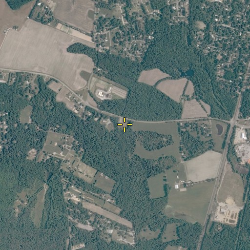Aerial/Satellite Image of WYFJ-FM (Ashland), VA
