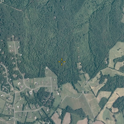 Aerial/Satellite Image of WBQB-FM (Fredericksburg), VA