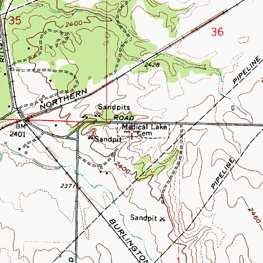 Medical Lake Cemetery, WA