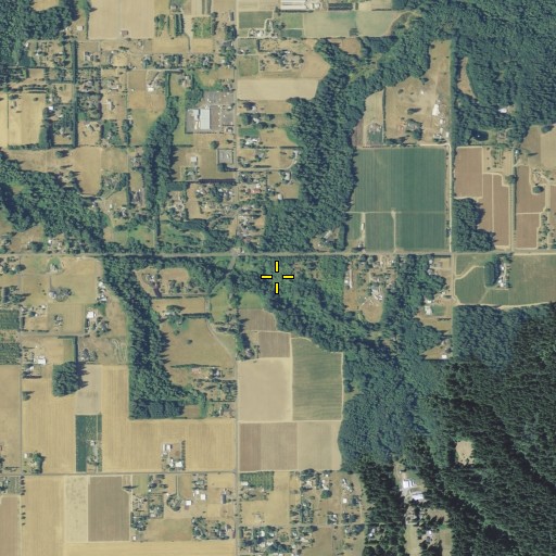 Aerial/Satellite Image of Packard Creek, WA