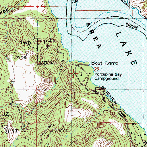 Porcupine Bay Campground, WA