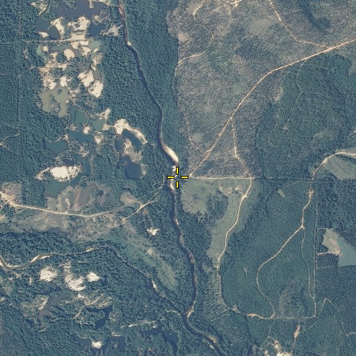 Aerial/Satellite Image of Sizemore Creek Oil Field, AL