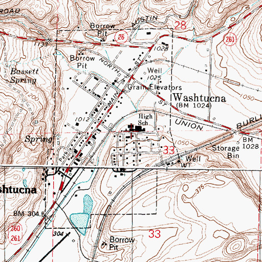 Washtucna Elementary School, WA