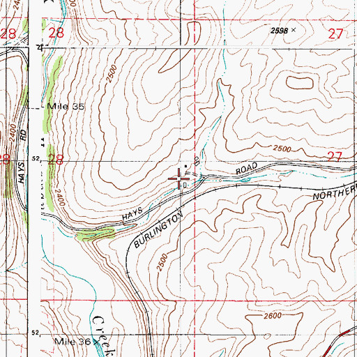 Topographic Map of Curlew, WA