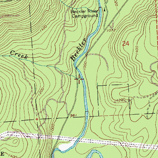 Topographic Map of Bolt Creek, WA
