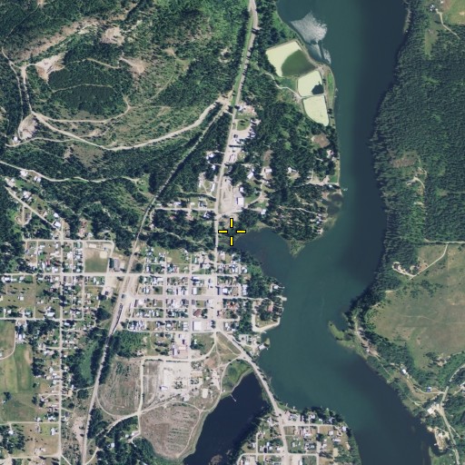 Aerial/Satellite Image of Cedar Creek, WA