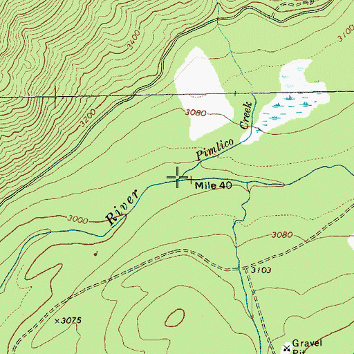 Topographic Map of Chambers Creek, WA